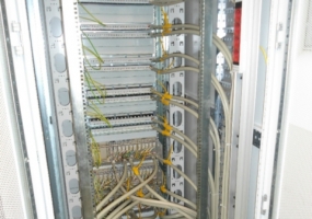 Verkabelung der passiven TK-Technik